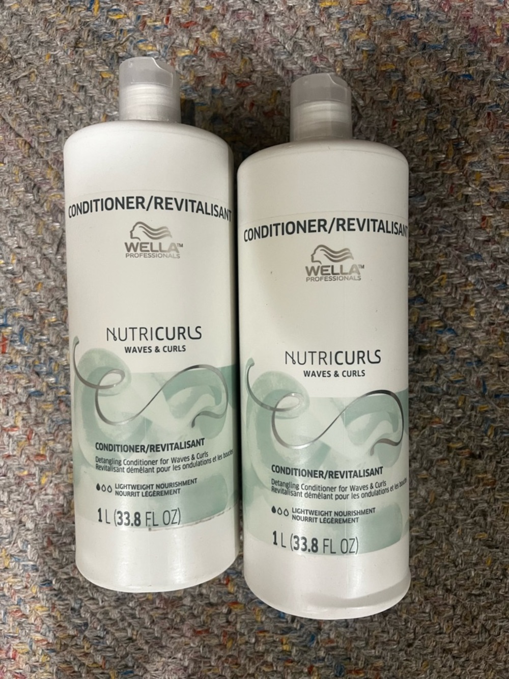 Wella Nutricurls Conditioner - White & Green Packaging